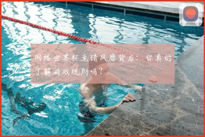 网络世界杯竞猜风靡背后：你真的了解游戏规则吗？